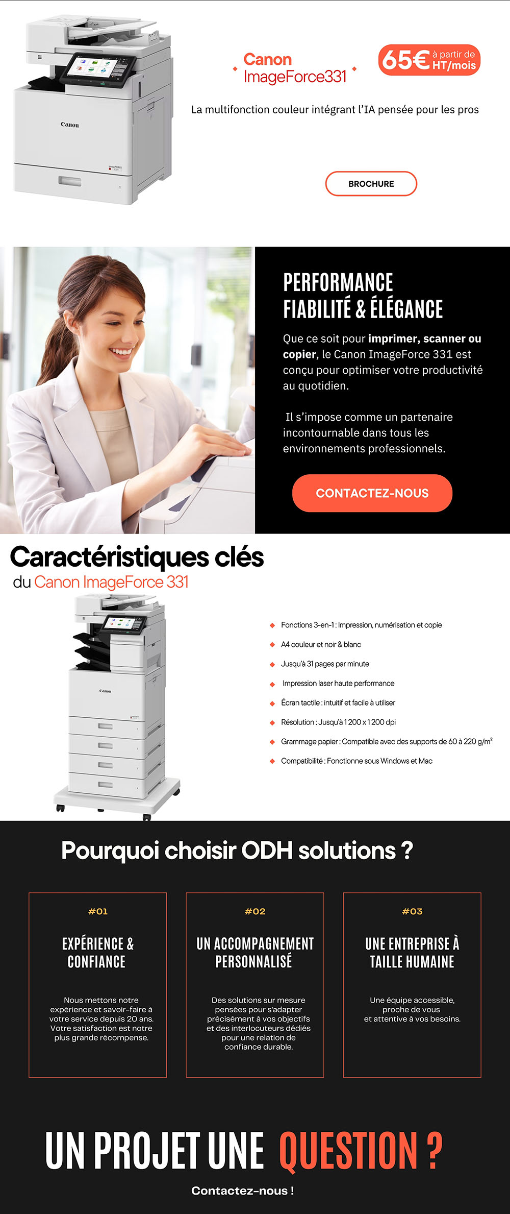 Copieur Servais 02700